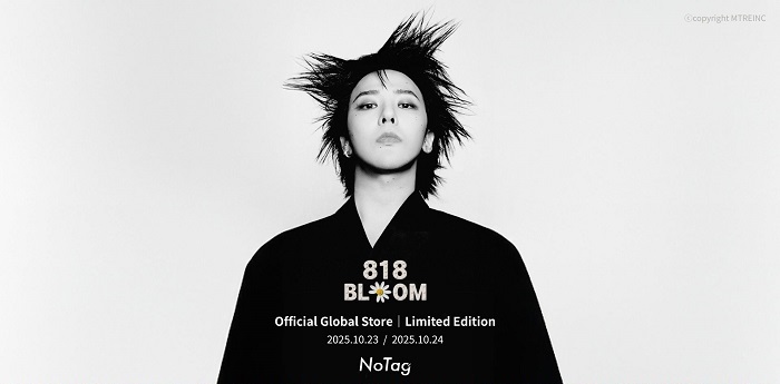 노태그, 지드래곤 ‘818 BLOOM’ 동남아 및 글로벌 공식 판매 27-Image